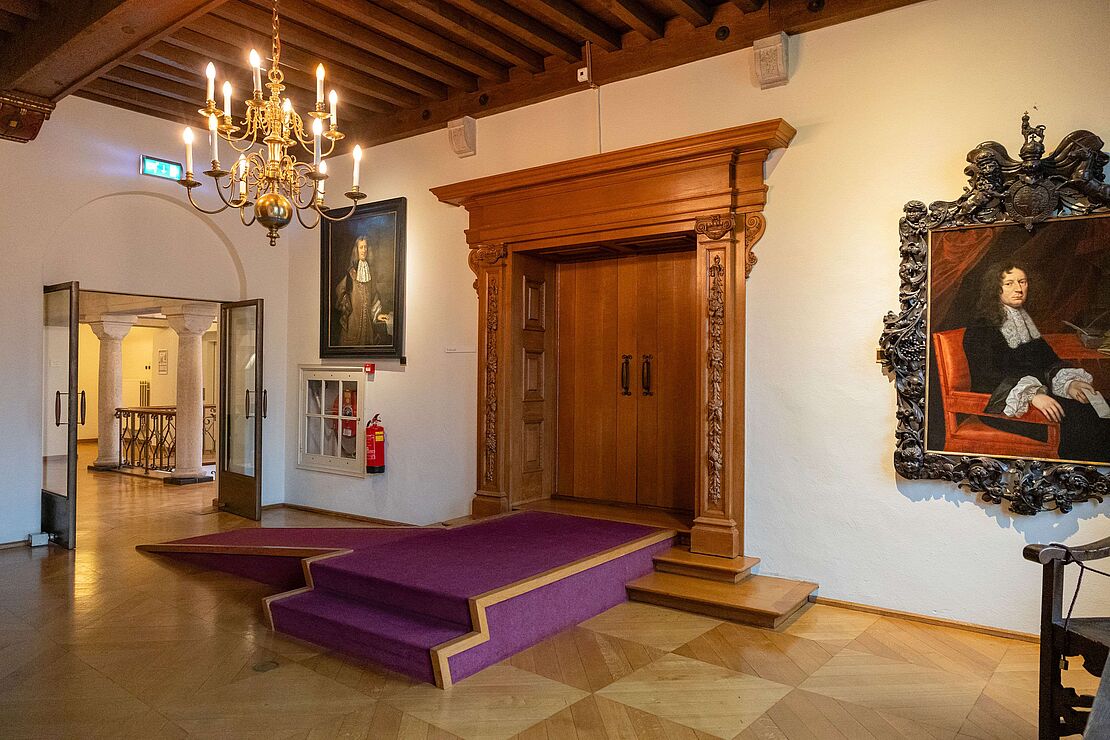 Ingang trouwzaal stadhuis